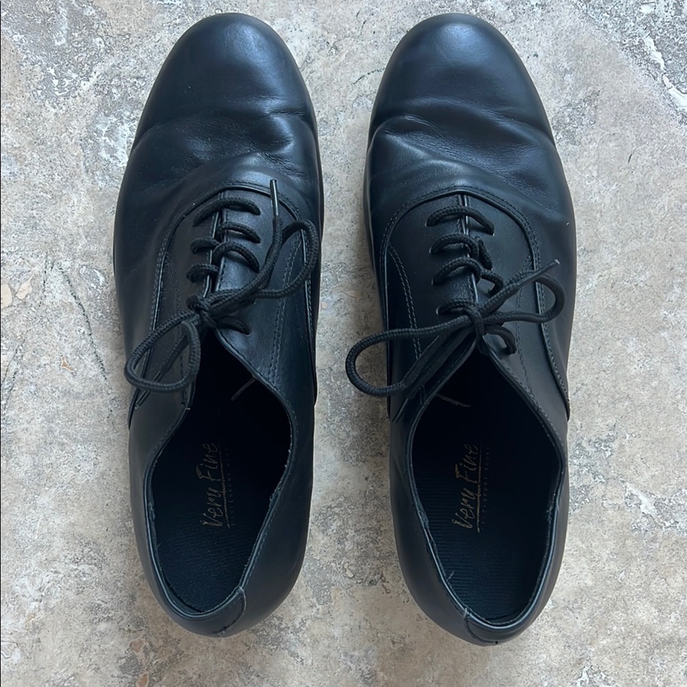 Vegan Friendly Men's Salsa Dance Shoes Black Color Size 9.5
